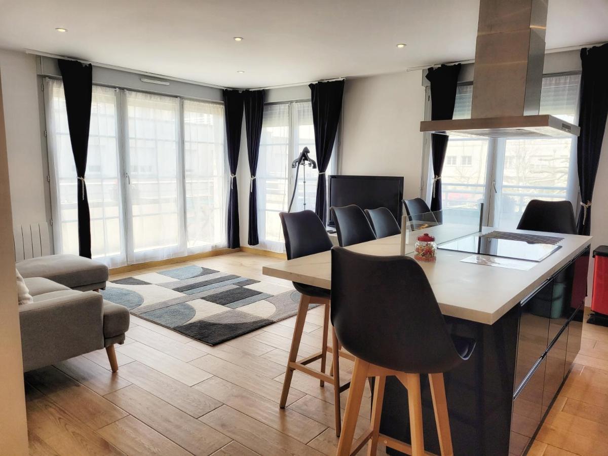 Chez Patron T4 3Br Near Disneyland And Train Station-Montévrain Exteriör bild